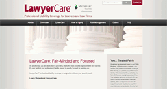 Desktop Screenshot of lawyercare.com