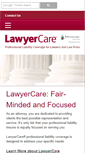 Mobile Screenshot of lawyercare.com